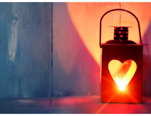 Heart-shaped memorial gifts for Valentine's Day