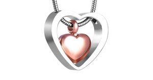 Self-fill cremation jewellery keeps a loved one close