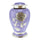 Bloom Purple Patterned With Rose Adult Cremation Urn for Ashes - Cherished Urns