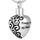 Always In My Heart Memorial Ash Keepsake Cremation Pendant - Cherished Urns