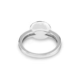 Ladies Radiance Memorial Ashes Ring with Fine Crystals - Cherished Urns