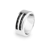 Gents Traditional Memorial Ashes Ring - Cherished Urns