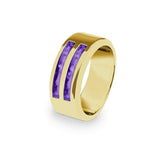 Gents Traditional Memorial Ashes Ring - Cherished Urns