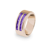 Gents Traditional Memorial Ashes Ring - Cherished Urns