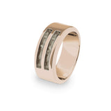 Gents Traditional Memorial Ashes Ring - Cherished Urns