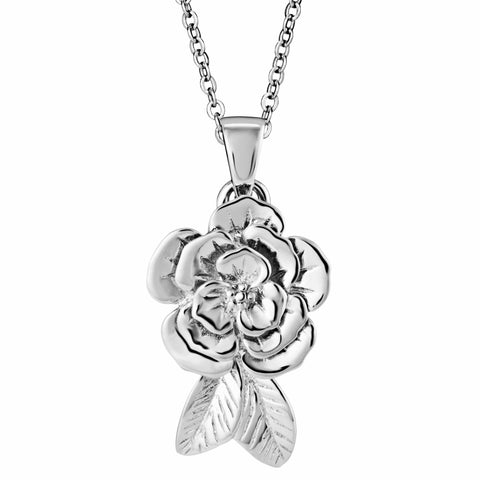 Self-fill Rose Cremation Ashes Pendant - Cherished Urns