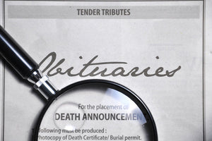 Eulogies, elegies, and obituaries- what are the differences?