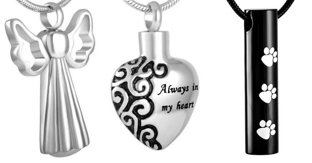 Memorial pendants that you can fill yourself