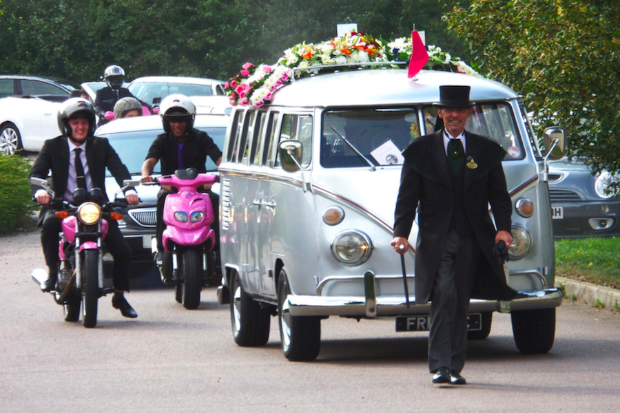 Alternatives to the traditional funeral hearse