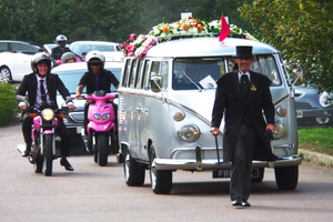 Alternatives to the traditional funeral hearse