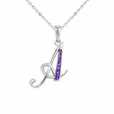 Alphabet Memorial Ashes Pendant - Letter A - Cherished Urns