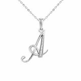 Alphabet Memorial Ashes Pendant - Letter A - Cherished Urns