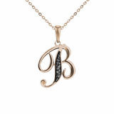 Alphabet Memorial Ashes Pendant - Letter B - Cherished Urns