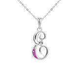 Alphabet Memorial Ashes Pendant - Letter E - Cherished Urns