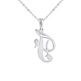 Alphabet Memorial Ashes Pendant - Letter F - Cherished Urns