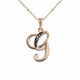 Alphabet Memorial Ashes Pendant - Letter G - Cherished Urns