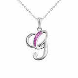 Alphabet Memorial Ashes Pendant - Letter G - Cherished Urns