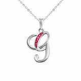 Alphabet Memorial Ashes Pendant - Letter G - Cherished Urns