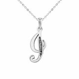 Alphabet Memorial Ashes Pendant - Letter I - Cherished Urns