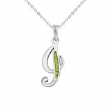 Alphabet Memorial Ashes Pendant - Letter I - Cherished Urns