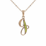 Alphabet Memorial Ashes Pendant - Letter J - Cherished Urns