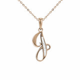Alphabet Memorial Ashes Pendant - Letter J - Cherished Urns