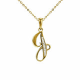 Alphabet Memorial Ashes Pendant - Letter J - Cherished Urns
