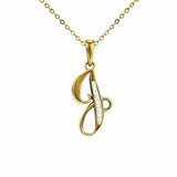 Alphabet Memorial Ashes Pendant - Letter J - Cherished Urns