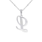 Alphabet Memorial Ashes Pendant - Letter L - Cherished Urns