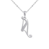 Alphabet Memorial Ashes Pendant - Letter N - Cherished Urns