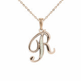 Alphabet Memorial Ashes Pendant - Letter R - Cherished Urns