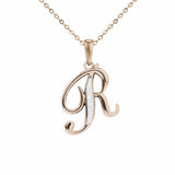 Alphabet Memorial Ashes Pendant - Letter R - Cherished Urns