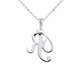 Alphabet Memorial Ashes Pendant - Letter R - Cherished Urns