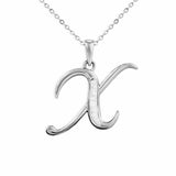 Alphabet Memorial Ashes Pendant - Letter X - Cherished Urns