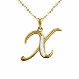 Alphabet Memorial Ashes Pendant - Letter X - Cherished Urns