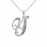 Alphabet Memorial Ashes Pendant - Letter Y - Cherished Urns