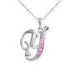 Alphabet Memorial Ashes Pendant - Letter Y - Cherished Urns
