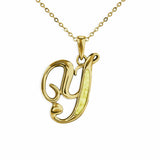 Alphabet Memorial Ashes Pendant - Letter Y - Cherished Urns