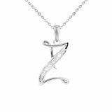 Alphabet Memorial Ashes Pendant - Letter Z - Cherished Urns