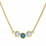 Ladies Three Of Us Memorial Ashes Necklace - Cherished Urns