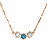 Ladies Three Of Us Memorial Ashes Necklace - Cherished Urns