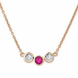 Ladies Three Of Us Memorial Ashes Necklace - Cherished Urns