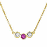 Ladies Three Of Us Memorial Ashes Necklace - Cherished Urns