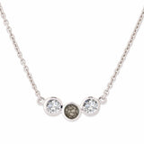 Ladies Three Of Us Memorial Ashes Necklace - Cherished Urns