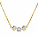 Ladies Three Of Us Memorial Ashes Necklace - Cherished Urns