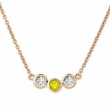 Ladies Three Of Us Memorial Ashes Necklace - Cherished Urns