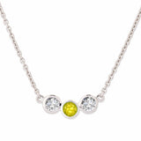 Ladies Three Of Us Memorial Ashes Necklace - Cherished Urns