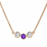 Ladies Three Of Us Memorial Ashes Necklace - Cherished Urns