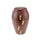 Footsteps Brass Child Urn in Garnet - Cherished Urns