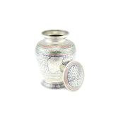 Harlyn Teddy Bear Brass Child Keepsake / Miniature Urn Ornate - Cherished Urns